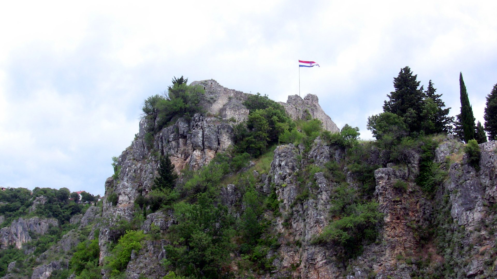 Pevnosť Topana, Imotski, Chorvátsko