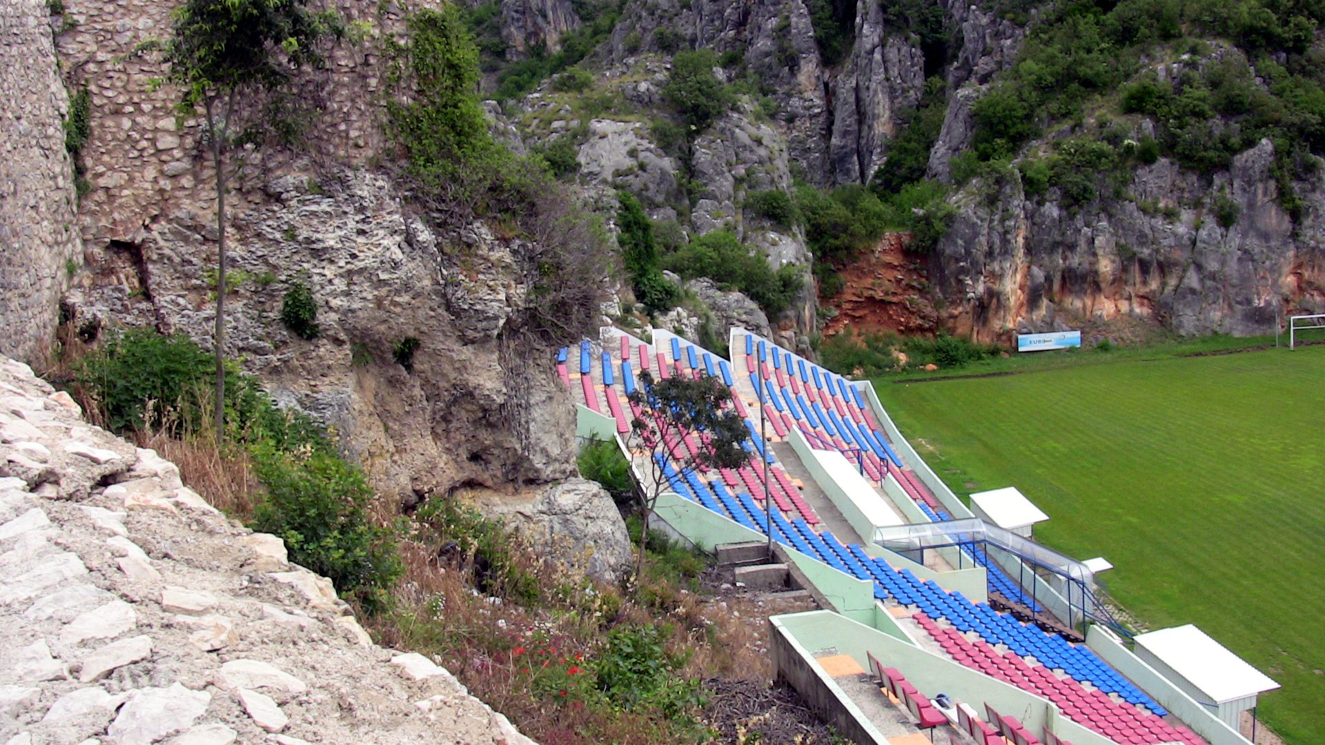 Futbalové ihrisko, Imotski, Chorvátsko