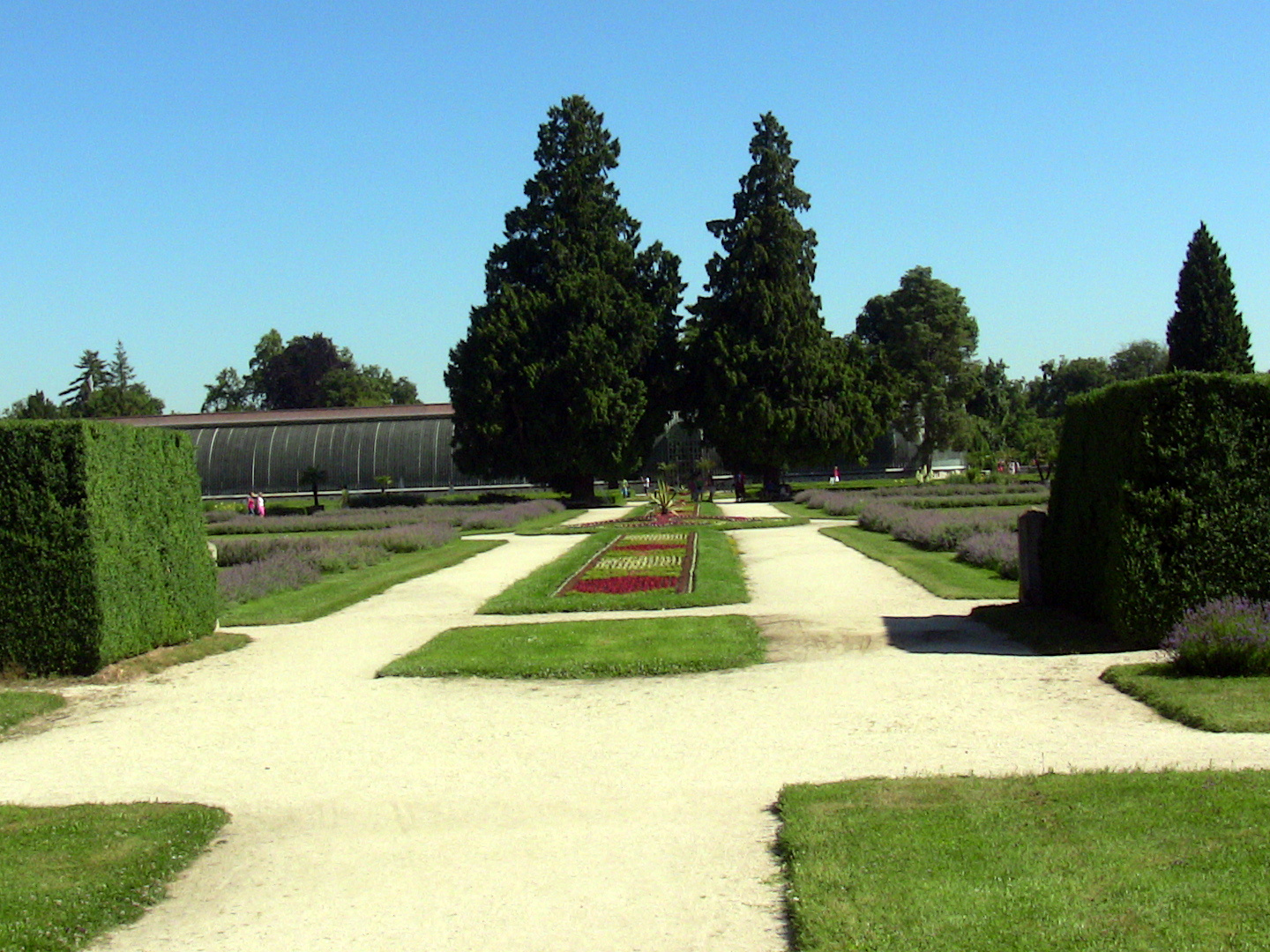 Park pri Lednickom zámku
